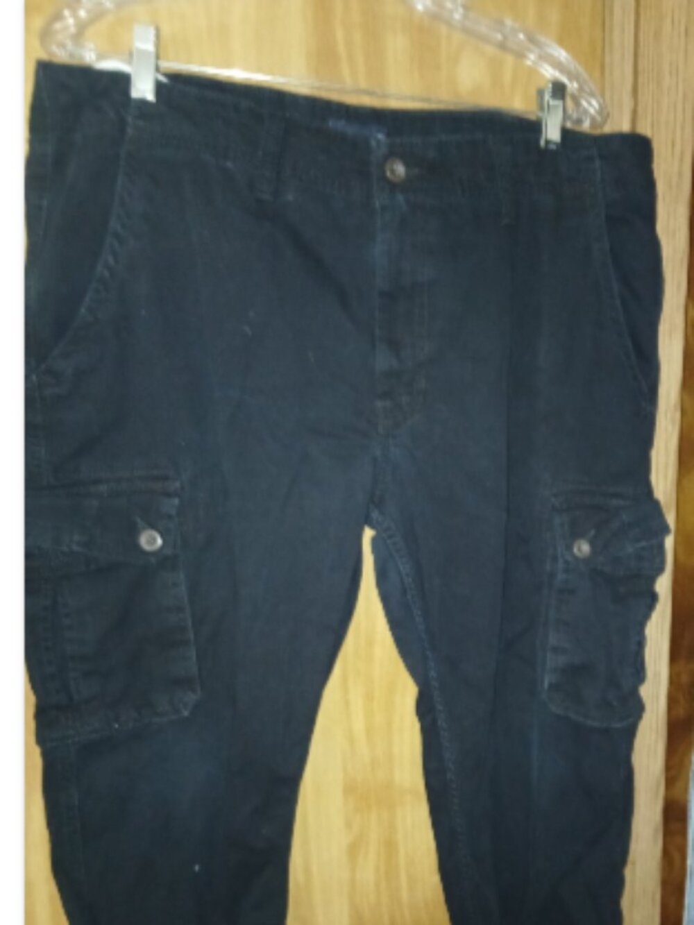 St. John's Bay Men's Navy Blue Comfort Stretch Pants - 38x32